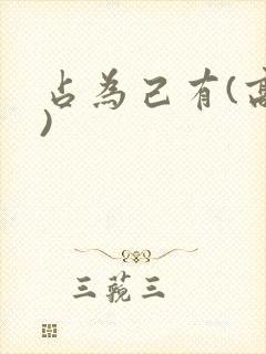 占为己有(高干)