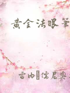 黄金法眼笔趣阁