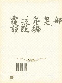 覆流年是哪部小说改编