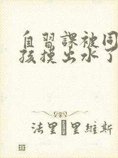 自习课被同桌男孩摸出水了