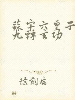 苏宇六皇子签到九转玄功