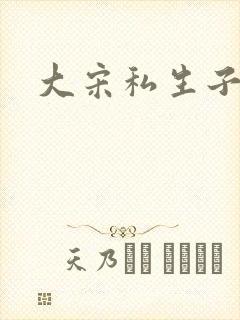 大宋私生子