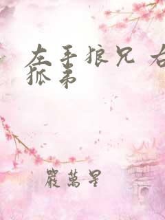 左手狼兄 右手狐弟