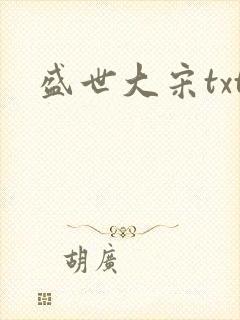 盛世大宋txt