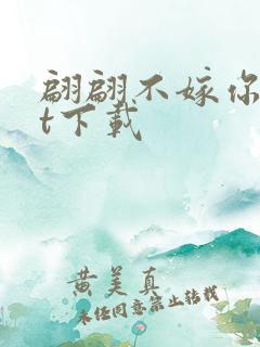 翩翩不嫁你txt下载