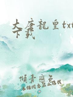 大唐龙皇txt下载