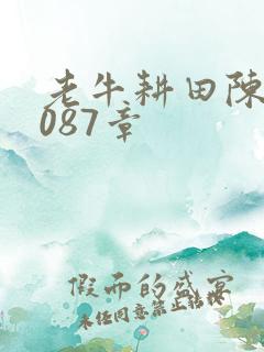 老牛耕田陈雪1087章