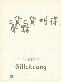 s货c货叫得大声点