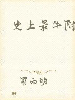 史上最牛附马爷