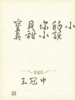 宝贝你的小花园真甜小说