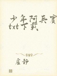 少年阿兵宾小说txt下载