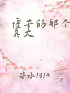 傻子的那个东西真大