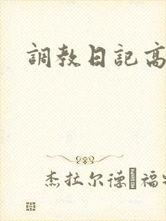 调教日记高h