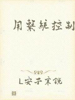 用系统控制女神