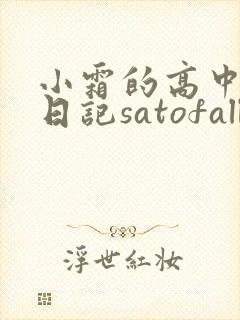小霜的高中成长日记satofall