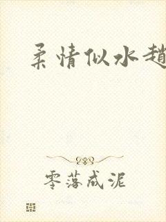 柔情似水赵雅儿