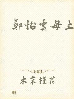 郑怡云母上攻略