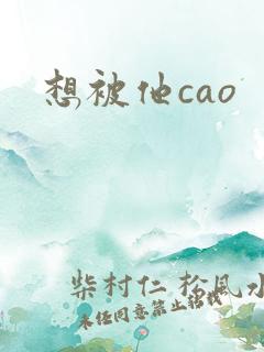 想被他cao