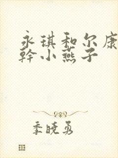 永琪和尔康一起干小燕子