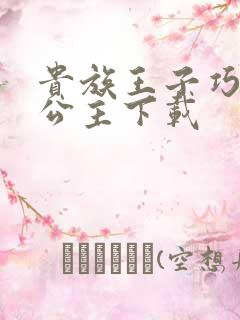 贵族王子巧遇穷公主下载