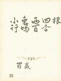 小东西四根手指行吗百合