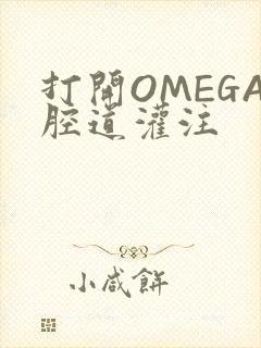 打开OMEGA腔道灌注