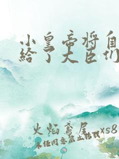 小皇帝将自己赏给了大臣们