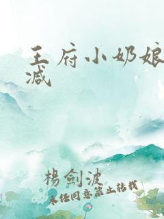 王府小奶娘未删减