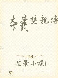 大唐双龙传小说下载