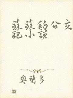 苏苏的公交车日记小说