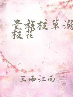 贵族校草溺爱拽校花