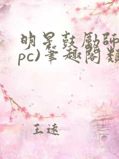 明星鼓励师(npc)笔趣阁类似