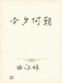 今夕何朝