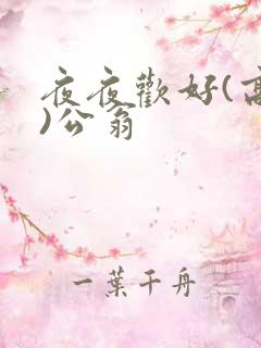 夜夜欢好(高h)公翁