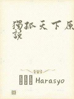 独孤天下原著小说