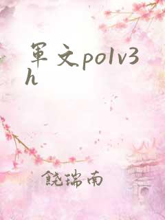 军文po1v3h