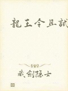 龙王令且试天下