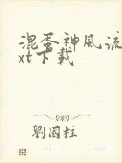 混蛋神风流史txt下载