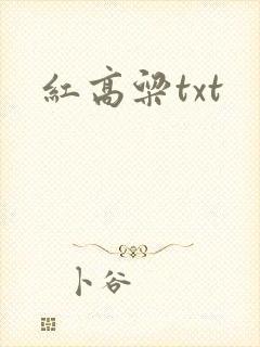 红高粱txt