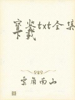 宝鉴txt全集下载