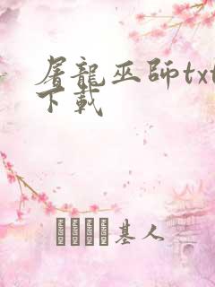 屠龙巫师txt下载