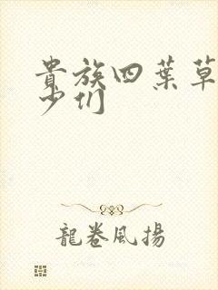 贵族四叶草的恶少们