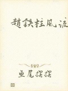 赵铁柱风流小说