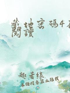 藏地密码4在线阅读