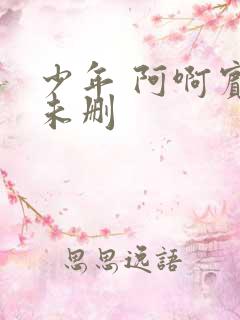 少年 阿啊宾文未删