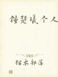 钟楚曦个人简历