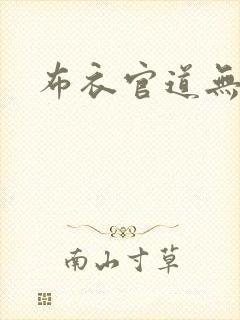 布衣官道无弹窗