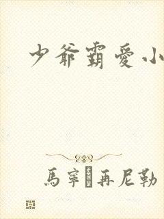 少爷霸爱小丫头