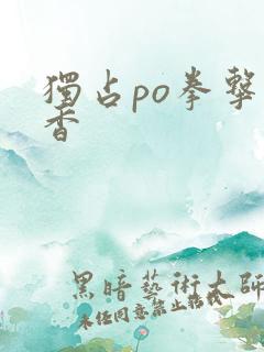 独占po拳击书香