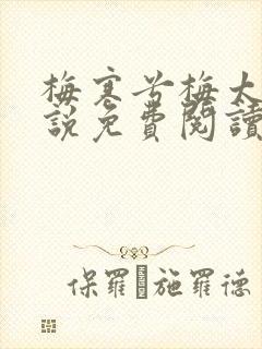 梅寒兮梅太颜小说免费阅读